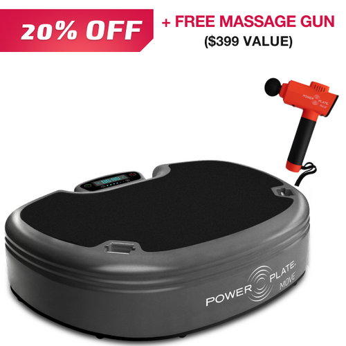 Power Plate® MOVE™ + FREE Massage Gun