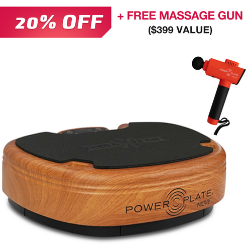 Power Plate® MOVE™ + FREE Massage Gun