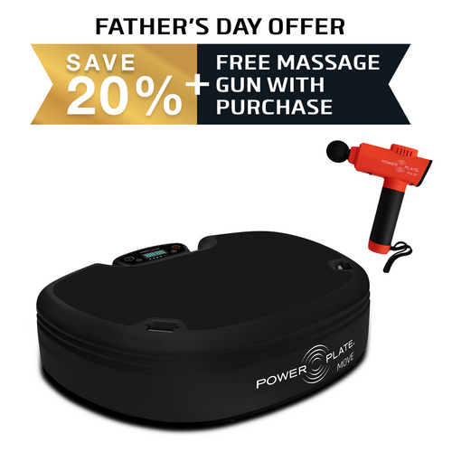 Power Plate® MOVE + FREE Massage Gun