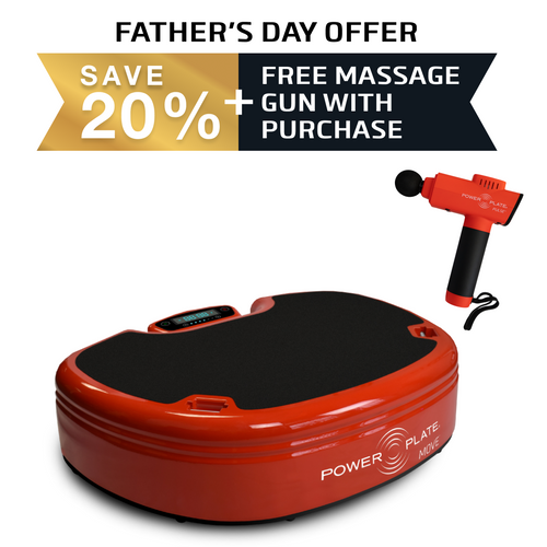 Power Plate® MOVE + FREE Massage Gun