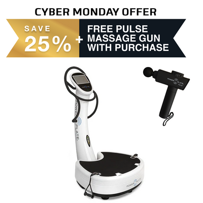Power Plate pro7HC + FREE Massage Gun