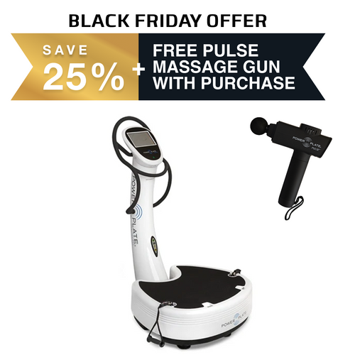 Power Plate pro7HC + FREE Massage Gun