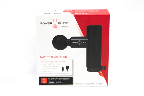 リラクゼーショングッズ POWER PLATE PULSE MINI+ BLACK Mini Massage Gun | Power Plate Mini+